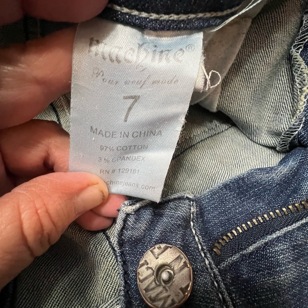 Machine Ripped Jeans. Size 7. - Picture 6 of 14